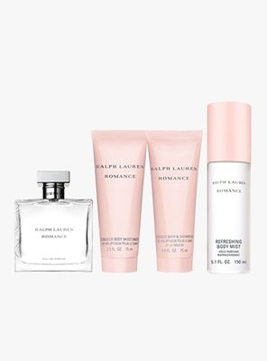 Imagen 1 del producto Set Perfume Romance EDP Mujer 100ml + Crema Corporal 75ml + Gel de Ducha 75ml + Body Mist 150ml