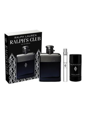 Set Perfume Ralph's Club EDP Hombre 100ml + 10ml + Desodorante 75g Ralph Lauren