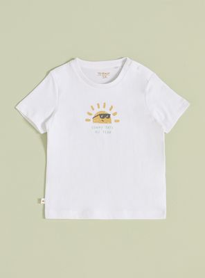 Polera con Estampado Frontal Kids