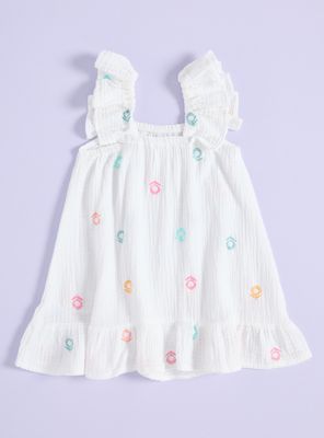 Imagen 2 del producto Vestido con Bordados de Colores