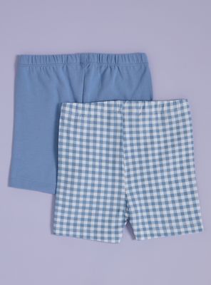 Imagen 2 del producto Calza Bipack Corta una Estampada y Otra Lisa