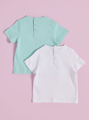 Imagen 2 del producto Polera Bipack Lisa con Bolsillo Delantero