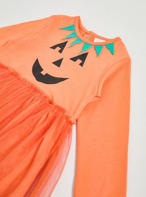 Imagen 2 del producto Vestido de Calabaza con Tul