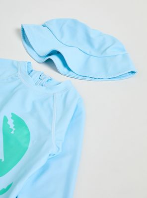 Imagen 2 del producto Traje de Baño Polera con Estampado Infantil Niño
