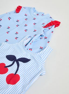 Imagen 2 del producto Traje de Baño y Polera Estampado Frutas