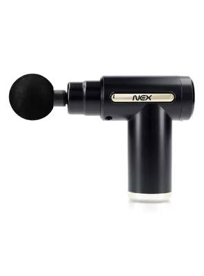 Pistola de Masaje 6 Niveles con Control Digital y Estuche Negra