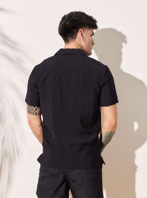 Imagen 2 del producto Camisa Cuello Resort Tela Textured