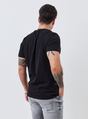 Imagen 2 del producto Polera Estampado Brochazo con Logo Manga Corta