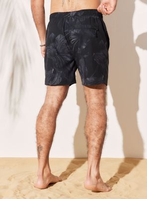 Imagen 2 del producto Traje de Baño Estampado Flores Oscuras