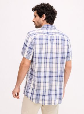 Imagen 2 del producto Camisa Lino Cuadros