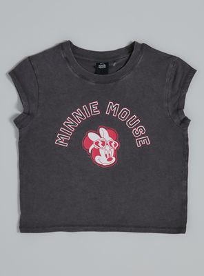 Polera Manga Corta con Estampado Minnie