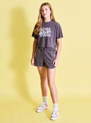 Short Buzo Estampado Vertical Stitch