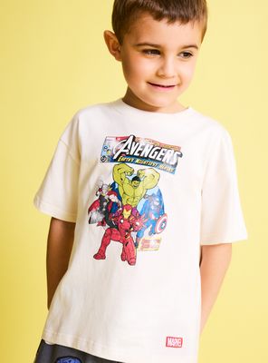 Imagen 2 del producto Polera Estampada Personajes Clásicos Marvel