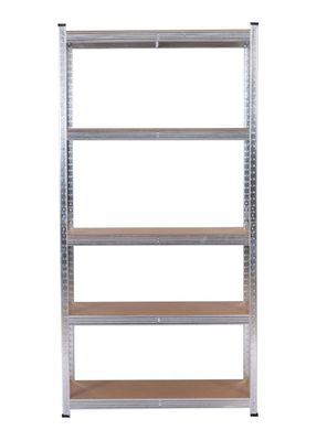 Estante Metálico Asia 5 Repisas 150x70x30 cm Galvanizado