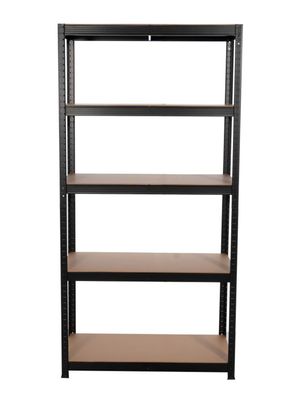 Estante Metálico Asia 5 Repisas 150x70x30 cm Negro