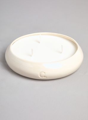 Imagen 2 del producto Vela de Coco Cerámica Gres 17x4 cm Alaniz x C del Pilar