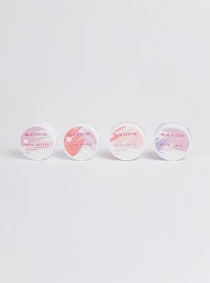 Set de Belleza Esenciales de Baño 4 Piezas