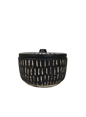 Velón Tribal Gres 11x11 cm