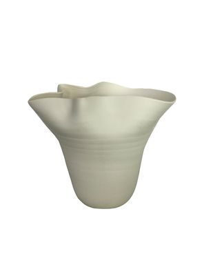 Jarrón Gres Blanco 2