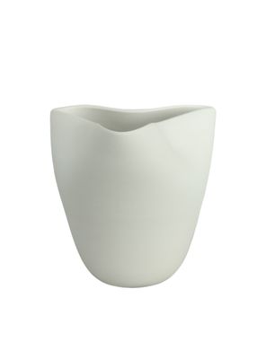 Imagen 2 del producto Jarrón Gres Blanco 3