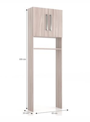 Imagen 2 del producto Organizador Baño 2 Puertas 1 Espacio Malbec