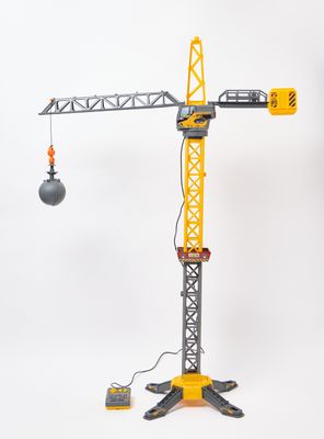 Grúa a Control Remoto Amarillo