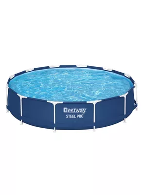 Piscina Estructural Redonda Steel Pro 366 x 76 cm