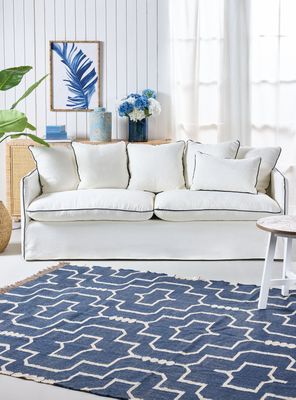 Sofá 3 Cuerpos Saint Martin Ribete