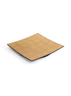 Plato Dorado Old 25x25 cm