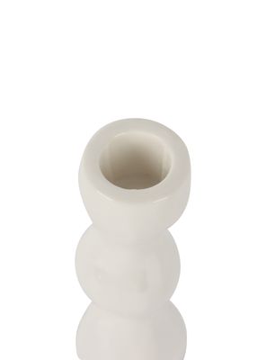 Imagen 2 del producto Porta Vela Cerámica Blanco 1