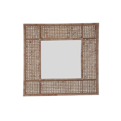 Espejo Ratan 76x76 cm