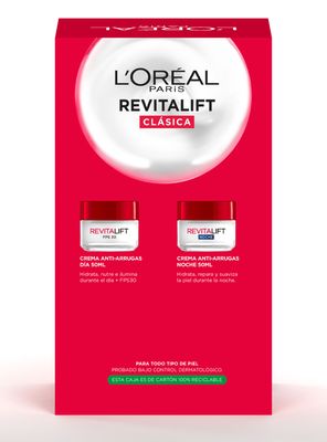 Imagen 2 del producto Pack Anti-Arrugas Revitalift Día + Noche de L'Oréal Paris