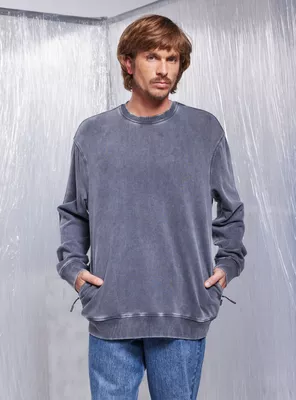 Polerón Bolsillos Costado Relaxed Fit