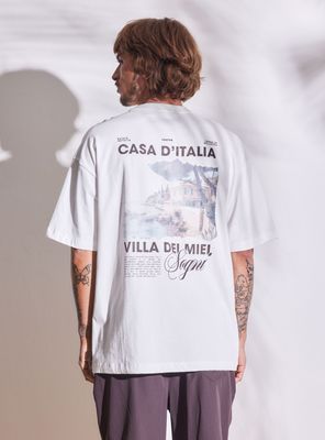 Imagen 2 del producto Polera Estampado Foto Espalda Oversize