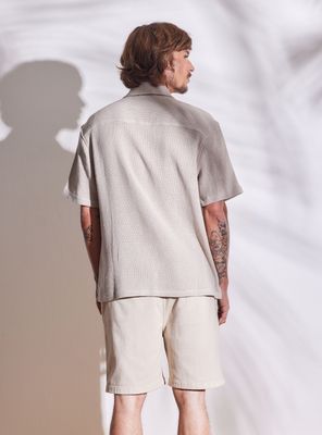 Imagen 2 del producto Camisa Look Tejido Relaxed Fit