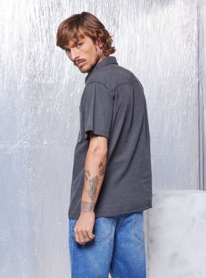 Imagen 2 del producto Camisa Lino Lavada Regular Fit