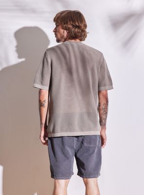 Imagen 2 del producto Polera Tejida Relaxed Fit