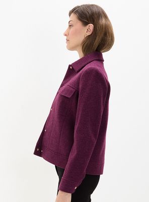 Imagen 2 del producto Chaqueta Corta de Muflón con Bolsillo de Tapeta