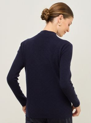 Imagen 2 del producto Tejido Cerrado con Cuello Alto Diseño de Rombos