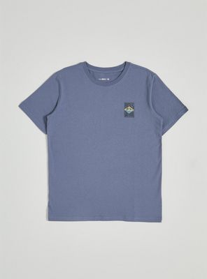 Polera con Mini Estampado Paisaje