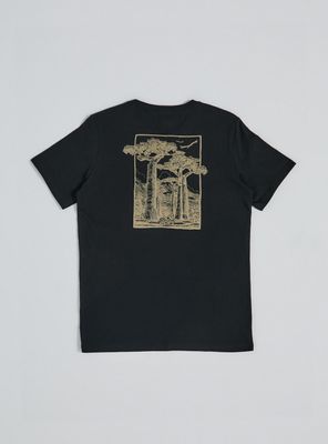 Imagen 2 del producto Polera con Gráfica Frontal y Espalda de Algodón