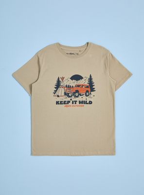 Imagen 1 del producto Polera Gráfica Outdoor de Algodón