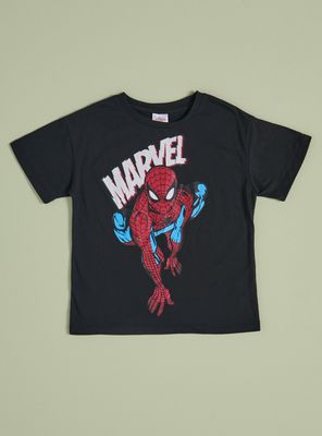 Polera Estampado Spiderman Niño
