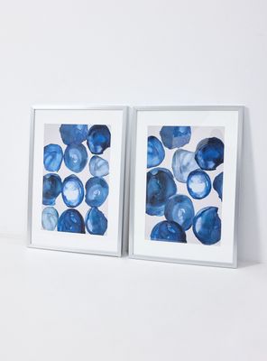 Imagen 2 del producto Set de 2  Cuadros Círculos Aqua