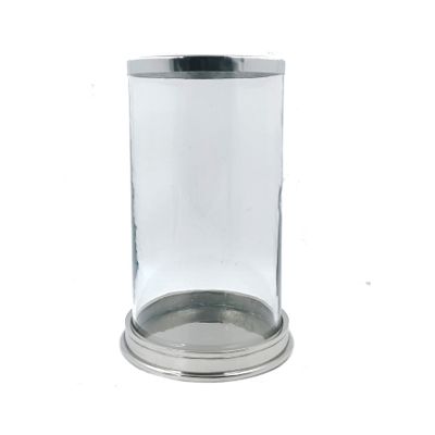 Candelabro Vidrio Silver S