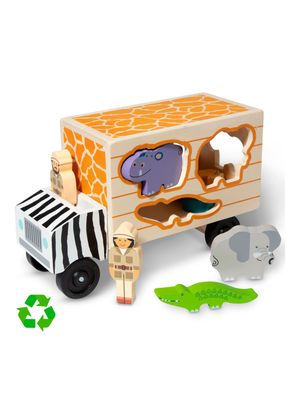 Imagen 2 del producto Camión Safari de Animales de Madera