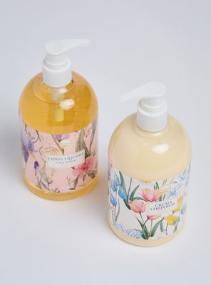 Imagen 2 del producto Canasto Baño Jabón y Crema Vainilla