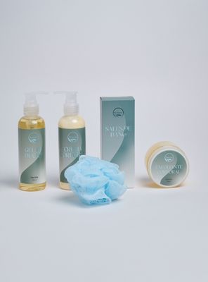 Canasto Baño y Ducha Vainilla