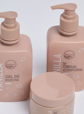 Imagen 2 del producto Set de Belleza Exfoliante, Jabón y Crema Vainilla 3 Piezas