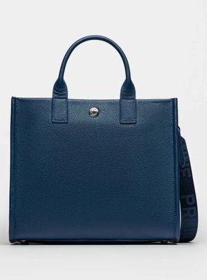 Cartera de Mano Carpi Cuero Graneado